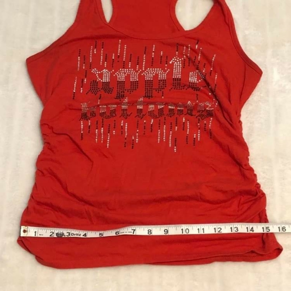 BOGO Free🦋 Apple Bottoms Beaded Rouched Racerback Tank Top - Picture 13 of 16